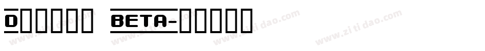 Detail BETA字体转换